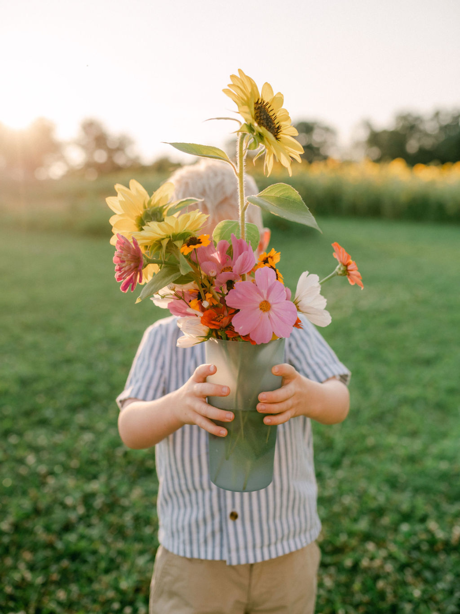 Hybrid Film Photography on a Golden Hour Family Session