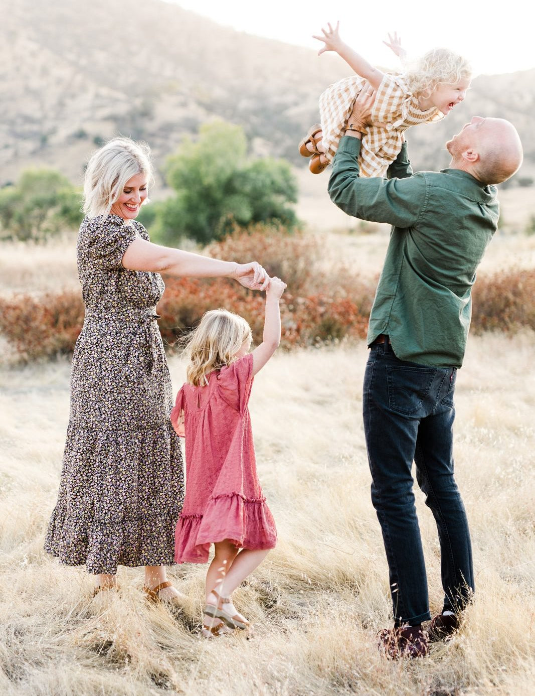 Hillside Fall Family Session