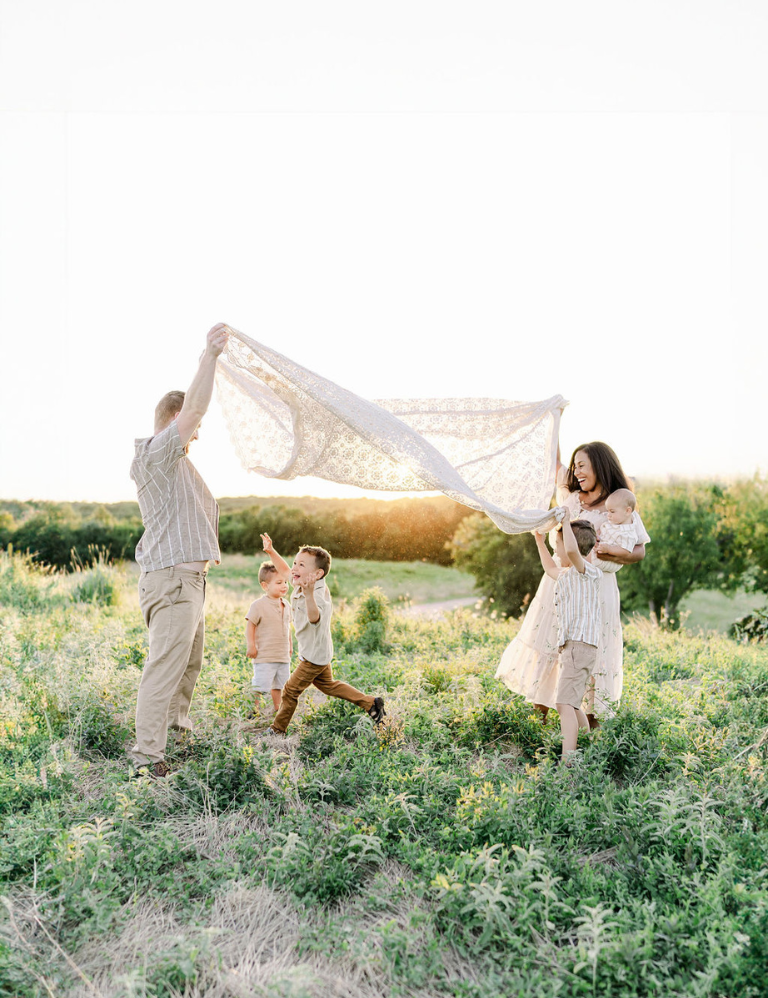 Golden Hour Family Session