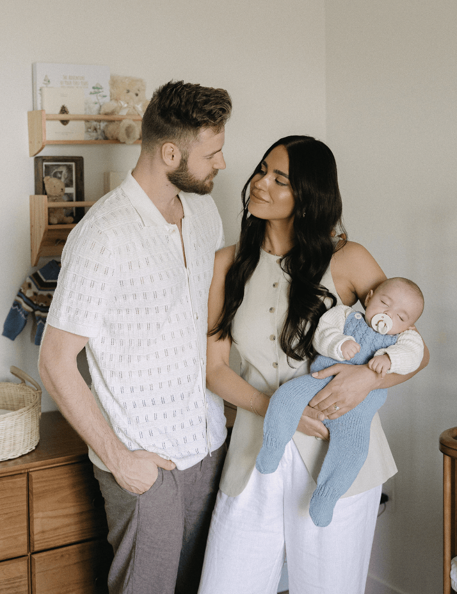 At Home Nursery Milestone Session Edited with REFINED x KT Merry Presets