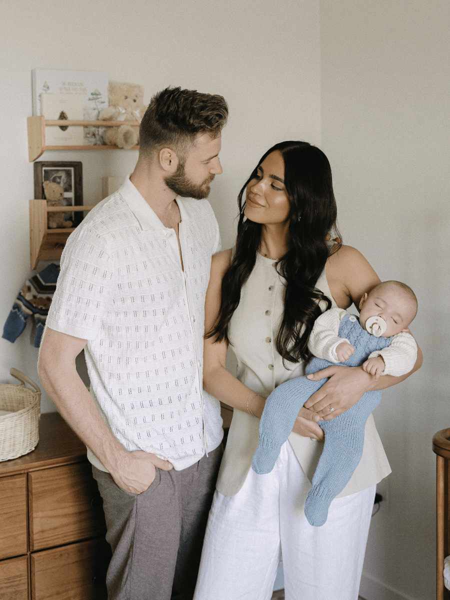 At Home Nursery Milestone Session Edited with REFINED x KT Merry Presets